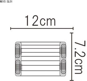 ヘアピース15-SL01　 自毛引き出しタイプ （通販購入）