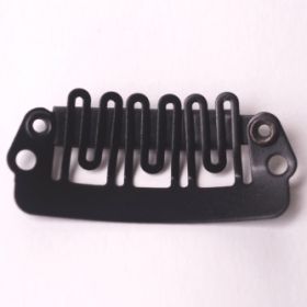 （受注生産品）　貼るかつら　ナチュラルブラック　白髪３０％入り　大判１６㎝角