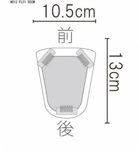 ヘアピース12-FL01-BOOM　前髪までカバータイプ（BOOMネット・サロン購入残金）