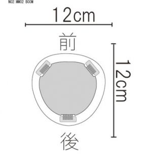 ヘアピース2-MM02-BOOM 分け目＆つむじ自由タイプ（BOOMタイプ・サロン購入残金）