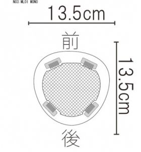ヘアピース3-ML01-MONO 分け目＆つむじ自由タイプ（MONOネット・サロン購入残金）