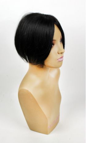 人毛ヘアピース　分け目カバー&自毛引き出しタイプ　（型番　TP30）